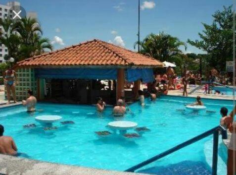 Ecologic Park ap 2 quartos para 7 pessoas 1park aquático 10 piscinas termais Caldas Novas Exterior foto